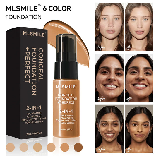 MLSMILE ProStay Powder Foundation