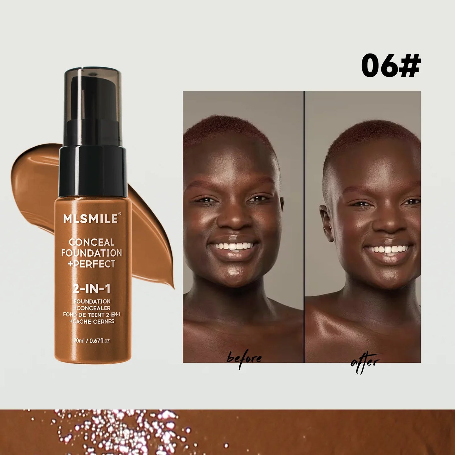 MLSMILE ProStay Powder Foundation